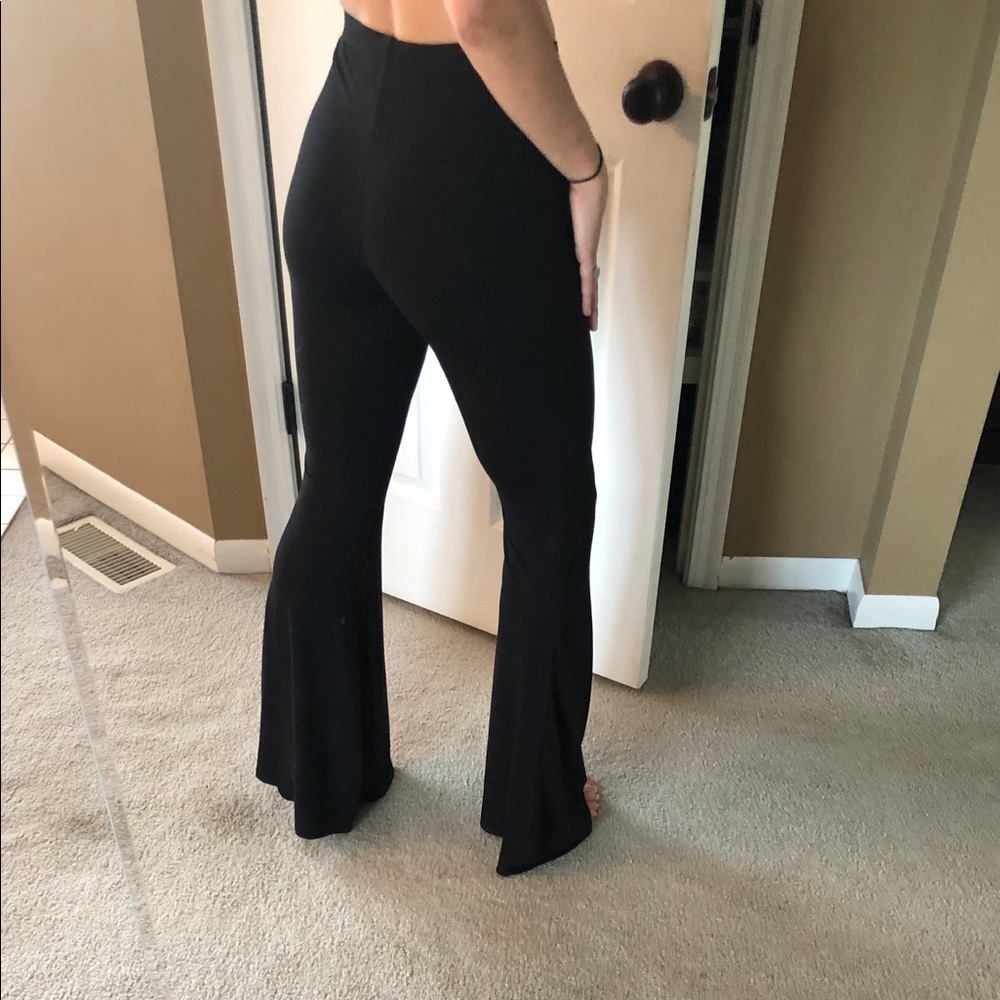 Stretchy flare pants